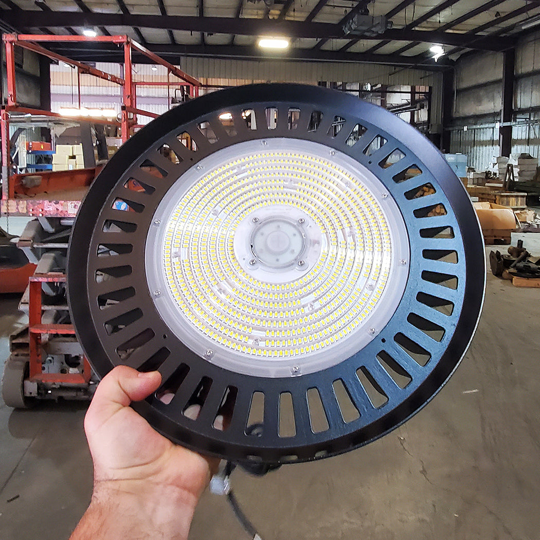 100W/150W/200W Tunable UFO LED High Bay Light – 5000K Daylight