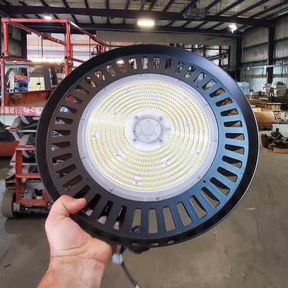 100W/150W/200W Tunable UFO LED High Bay Light – 5000K Daylight